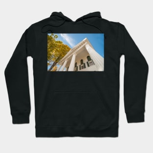 Rising columns of Windham County Courthouse, Vermont USA Hoodie